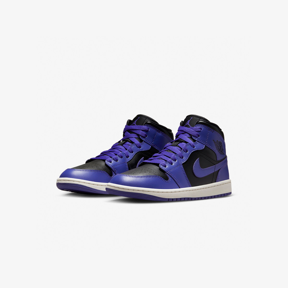 Jordan 1 mid morado sale