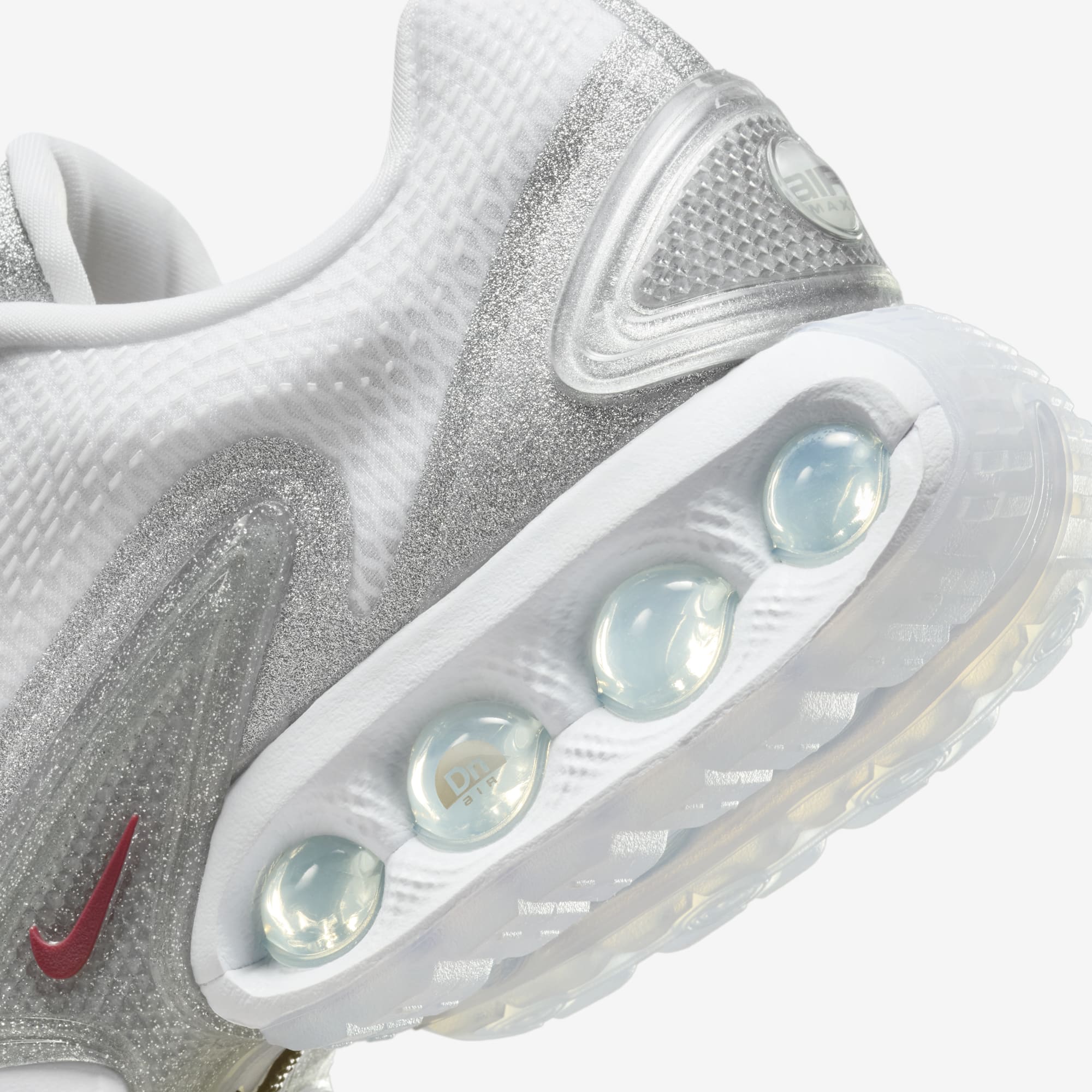 W Nike Air Max Dn Silver Glitter Broken Chains