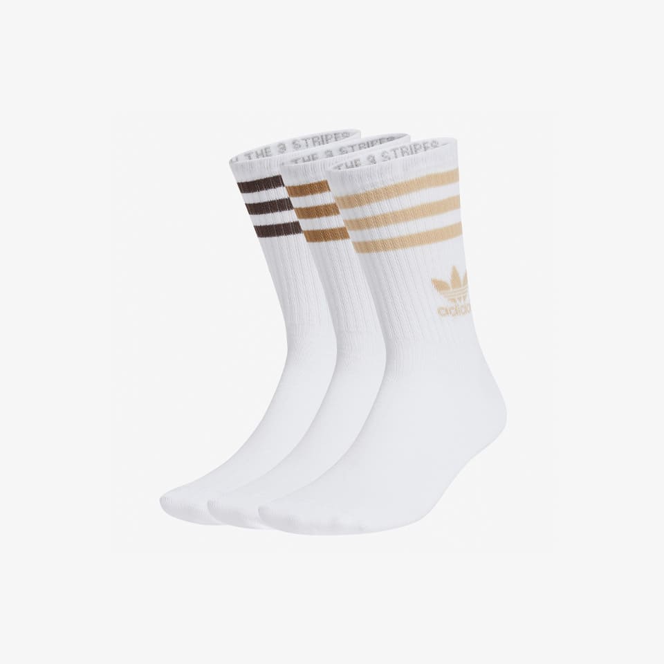 adidas Pack 3 Crew Sock